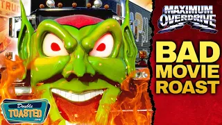 MAXIMUM OVERDRIVE BAD MOVIE REVIEW | Double Toasted