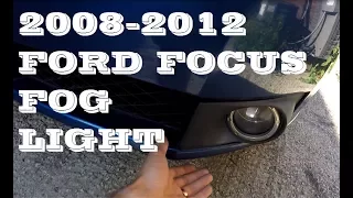 How to replace change fog light in 2008-2012 Ford Focus