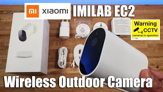 Xiaomi IMILAB EC2 Wireless Outdoor Security Camera Unboxing and Setup