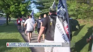 'Carry the Load' national relay for service members who died