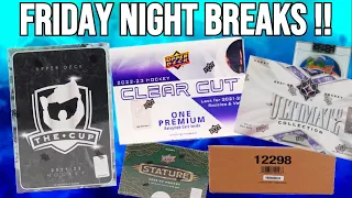 Friday Night Hockey Breaks !! - THE CUP, Clear Cut & Mixers !!🔥