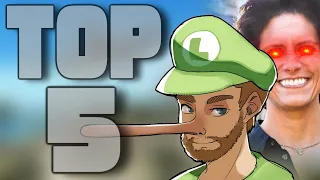 Top Five Biggest Lies in Gaming