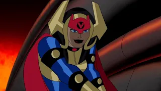 Big Barda - Fight Scenes | DCAU