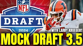 49ers 7-Round Mock Draft & latest on Brandon Aiyuk w/Larry Krueger!