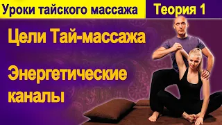 Теория 1: Цели Тай-массажа  Энергетическая система человека | Уроки тайского массажа