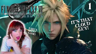 First Final Fantasy game EVER! (everyone's pretty👀) | PART 1 | Let's play Final Fantasy VII Remake