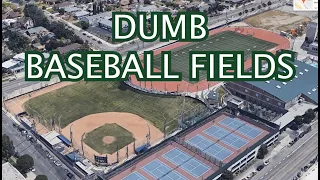 Weird High School Baseball Fields, a breakdown with FivePoints Vids