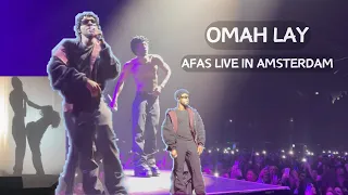 Omah Lay Shutsdown Afas Live In Amsterdam, Europe | Performs Holy Ghost, Recognize, Bend You|More