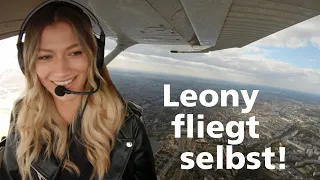 #abgehoben mit Leony | 2 Jahre vor DSDS | Interview im Flugzeug