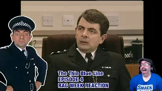 American Reacts to The Thin Blue Line Series 1 Episode 4 Rag Week