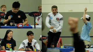 Regions Relay - CubingUSA Nationals 2019 (feat. West, Great Lakes, Northeast)