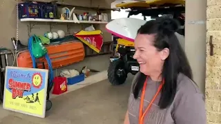 Steph Panozzo (aka Eden) on the Location tour to Home and Away 26/9/23