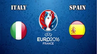 Italy vs Spain 2-0 | Promo | EURO 2016