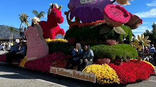 Desfile De Las Rosas 2024 // Rose Parade 2024