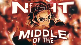 Middle of the Night - Demon Slayer [Edit/AMV] 4k + Free Project File