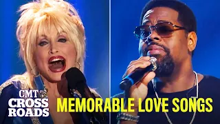 Most Memorable Love Songs: Part 2 w/ Dolly Parton, Chris Young + Many More! ❤️ CMT Crossroads