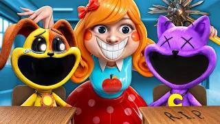 Miss Delight Became My Teacher! SMILING CRITTERS vs MISS DELIGHT! Poppy Playtime 3 in Real Life