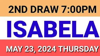 STL - ISABELA May 23, 2024 2ND DRAW RESULT