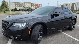 2021 Chrysler 300 S  RWD Gloss Black / Black   - Jatin Patel