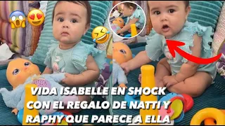 Hija Vida Isabelle Queda En Shock Viendo Muñeca Que Parece A Ella Regalo de Natti Natasha Raphy Pina