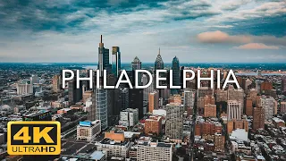 Philadelphia , Pennsylvania , USA 🇺🇸 | 4K Drone Footage