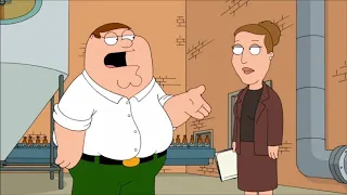 Peter quits his job after winning the lottery - Family Guy