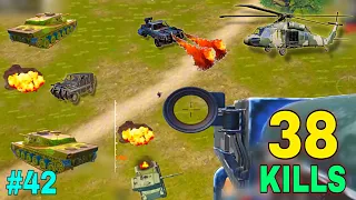 M202 Pro vs Running Tanks & Cars | 38 Kills 😱 Best Gameplay in Base | Payload Gameplay #42