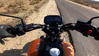 Yamaha FZ-X Traction Control TEST