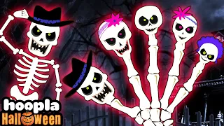 Finger Family Skeletons Song | Halloween Monsters Adventure Night | Hoopla Halloween