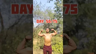 Day 50/75 Hard challenge #shorts #fitness #motivation #75hard #youtube
