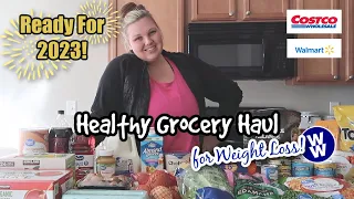 Healthy Grocery Haul for WEIGHT LOSS! WW Grocery Haul | WW Beginner Tips and Tricks