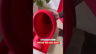 MSCHF BIG RED BOOT? 👀🤣 #mschf #shorts #sneakershorts #sneakers #fashion #sneakerhead #unboxing