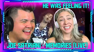 Millennials react to Memories - Joe Satriani - Montreux Jazz 1988 | THE WOLF HUNTERZ Jon and Dolly