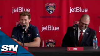 Tkachuk Pumped To Be A Panther & For Rivalry With Now Hated Lightning | FULL Presser Conference