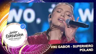 LIVE - Viki Gabor - Superhero - Szansa Na Sukces 2020 (Poland Junior Eurovision 2019)