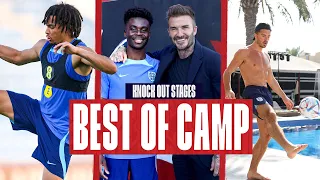 Trent's Insane Curler, Rice & Grealish Pool Two-Touch & Becks Visits Camp | Best Of Knock Out Stages