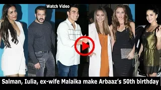 Salman, Iulia, ex-wife Malaika make Arbaaz’s 50th birthday special