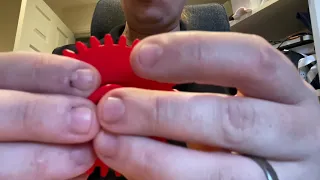 3D printed clutch.