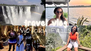 #Travel Vlog | Victoria Falls, Boma Dinner, Zambezi River Dinner Cruise, Exploring the township