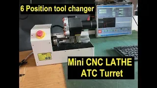 Desktop Mini CNC lathe Mach3