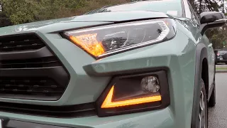 Toyota RAV4 (2019-2021): Fog Light DRL LED Turn Signals / Marker Lights Installation.