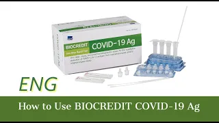 [ ENG ]How to Use BIOCREDIT COVID-19 Ag_RapiGEN Inc. 래피젠