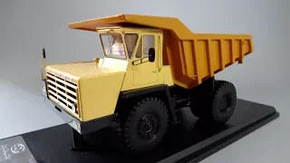 БелАЗ-540А Карьерный самосвал - коллекционная масштабная модель Start Scale Models (SSM)