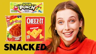 Emma Chamberlain Breaks Down Her Favorite Childhood Snacks of ALL Time | Snacked