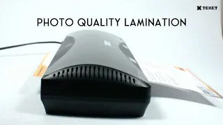 How to Laminate Properly? Texet to the rescue with its best seller A4 Laminator LMA4-EX