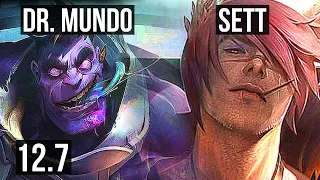 MUNDO vs SETT (TOP) | 300+ games, 6/3/10, Dominating | EUW Diamond | 12.7
