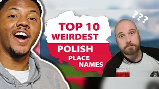 AMERICAN REACTS To Top 10 Weirdest Place Names in Poland