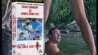 James Bond 007 Remastered VHS Trailer 1993 SEAN CONNERY COLLECTION