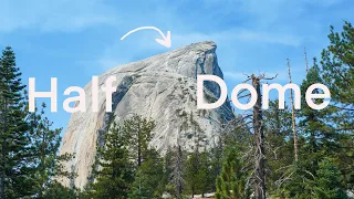 Hiking to the top of HALF DOME at Yosemite National Park