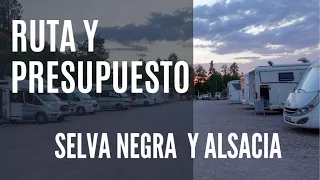 RUTA Y PRESUPUESTO🚌🗺  SELVA NEGRA Y ALSACIA😍😍 OS LO CONTAMOS TODO 💸💸